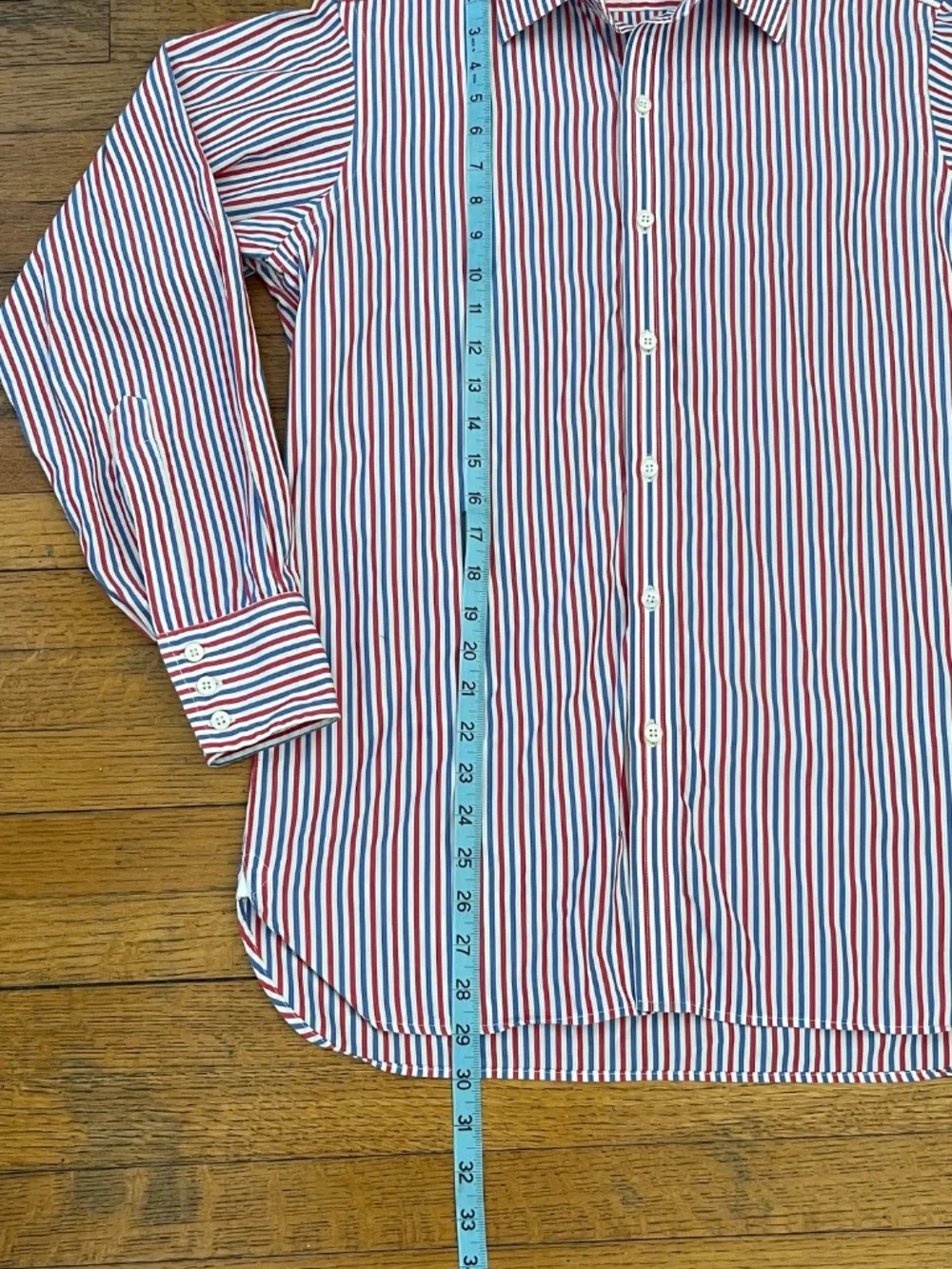 Turnbull & Asser Bengal Stripe Shirt EUC - Picture 4 of 10